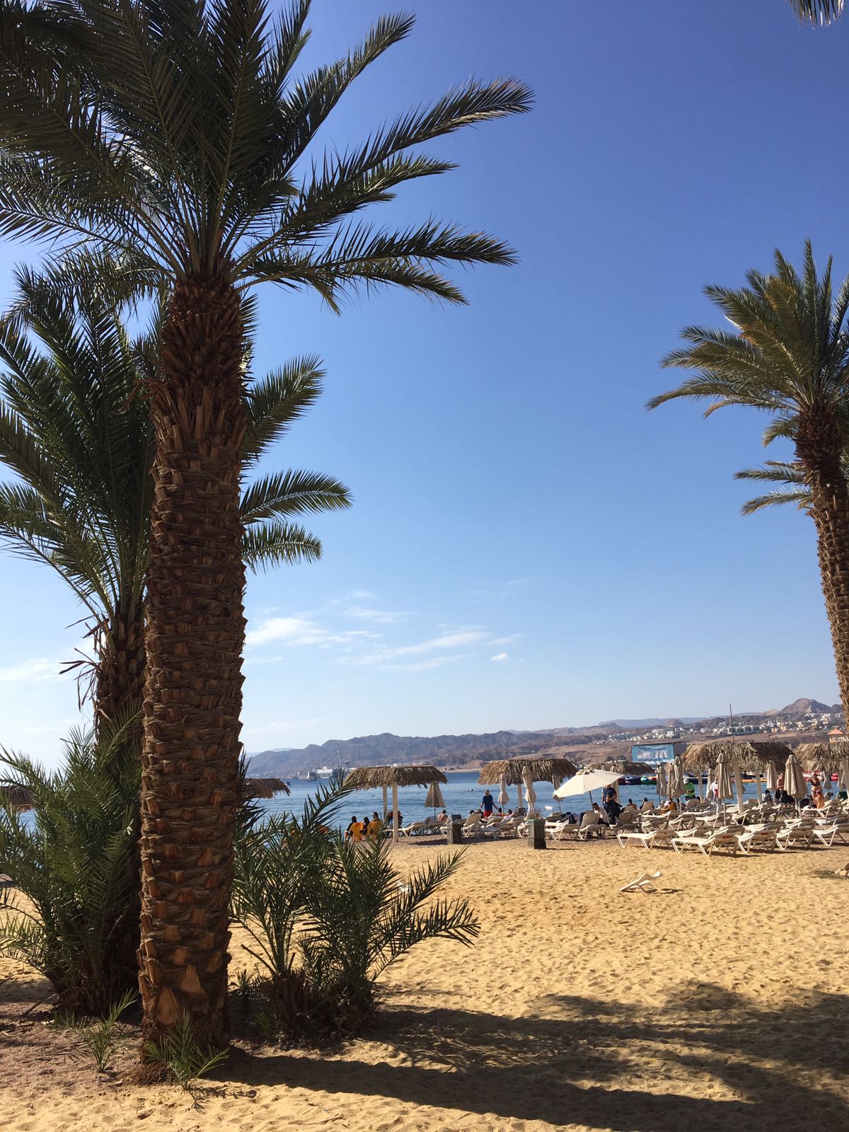 Kosmetika z Mrtvého moře HB pláž Eilat